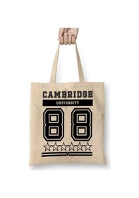 Resim Toyaso Cambridge Beyaz Bez Çanta Uzun Saplı Alışveriş Çantası Plaj Çantası Beyaz 