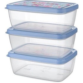 Resim Saklama Kabı 3 Lü Set 850 Ml N1134279 Çok Renkli 