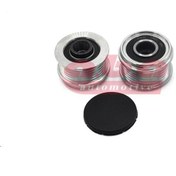 Resim ABA ALTERNATOR KASNAGI (RULMANLI) OPEL ASTRA H CORSA C COMBO C Z13DTJ LINEA DOBLO FIORINO 500 1,3JTD BI 