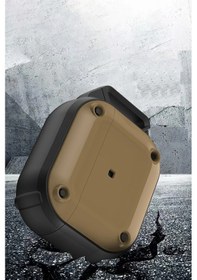 Resim Movenchy Apple Uyumlu AirPods Pro 2 2.nesil Asgard Kılıf - Koyu Yeşil 