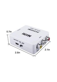 Resim Rca To Hdmi Tos Av Çevirici Dönüştürücü Converter Mg-2120 1080P T (374096440) 