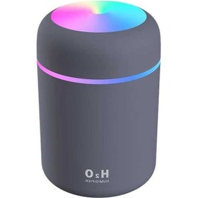 Resim Motion003 Sprey Nemlendirici Mini Led Işık H2o Nemlendirici Buhar 300 Ml 