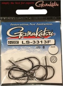 Resim Gamakatsu Ls-3313fno:1 Siyah Olta İğnesi 8adet 