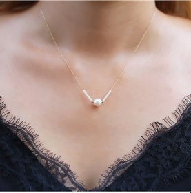 Resim Glorria Altın Toplu İnci Kolye 