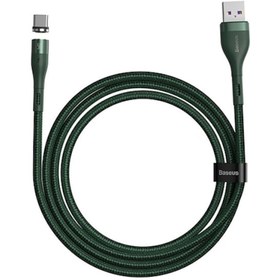 Resim Baseus Zinc Safe Manyetik Usb Kablo Şarj Usb Type C Başlık 3.0A 1Metre Aynı Gün,Hızlı Kargo !!