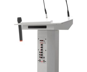 Resim Elektronik Ses Sistemli Kürsü 