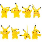 Resim Pokemon Battle 8'li Figür Seti Pikachu Seti 