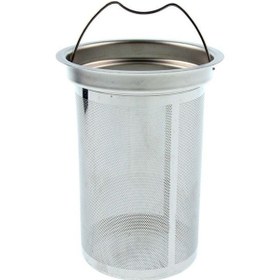 Resim Metal Demlik Süzgeci Çay Makinesi 6.5 X 11.5 Cm 