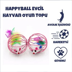 Resim HappyBall Evcil Hayvan Oyun Topu 
