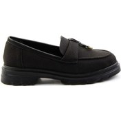 Resim Siyah Kadın Loafer Ayakkabı K01997010518 Siyah 