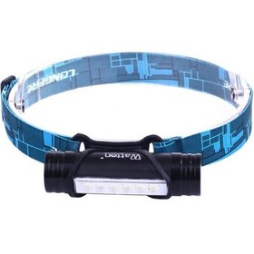 Resim Powerbank Kafa Feneri Wt-051 Harici Şarj Feneri Usb Fener Siyah 