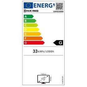 Resim Hiking Hiking 32HS24000 32" 81 Ekran Uydu Alıcılı Smart LED TV 