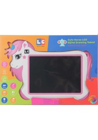 Resim Sevimli At Çizim Tableti 22 Cm Pembe 