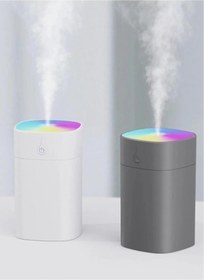 Resim optana 400ml Ultrasonik Hava Nemlendirici Buhar Makinesi Çocuk Odası ve Oto Araç Hava Temizleyici 