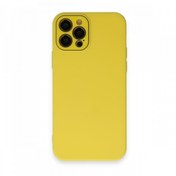 Resim LoopCase Iphone 12 Pro Max Kılıf, Kamera Lens Kısmı Cam Korumalı, Soft Pürüssüz Yüzey, Içi Süet Kadife 
