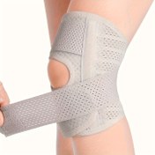 Resim 1 adet Unisex Spor Dizlik - Basınçlı Elastik Dizlik, Nefes Alabilen File, Ayarlanabilir Kayışlar ve Güçlendirilmiş Destek için Voleybol, Fitness, Koşu, Spor Salonu - Beyaz/Siyah, Voleybol için Dizlik, Spor Salonu Koruma, Şık Tasarım, Güvenli Uygun Tasarım 