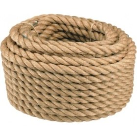 Resim 16 mm Jüt Halat, Dekoratif ve Dayanıklı 20 Metre Urgan Ip 