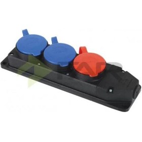 Resim FarF137 2 Monofaze 1 Trifaze Grup Priz 