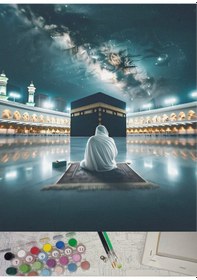 Resim Moranka Sayılarla Boyama Hobi Seti Çıtalı 40x50 Cm - Kabe 