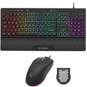 Resim Rampage Eclipse Usb Rgb Q Gaming Klavye Mouse Seti 