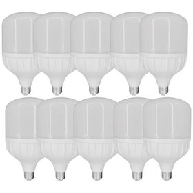 Resim Chn 10'lu Paket 40w Büyük Boy 6500k Beyaz Işık E27 Led Tasarruflu Ampül 
