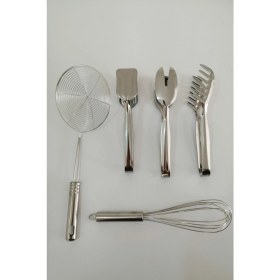 Resim Paslanmaz Çelik Lüx 5 Parça Mutfak Seti 