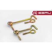 Resim , Kapı Pencere Halkalı Çengel, Kanca Kilit 60 - 10 Adet 