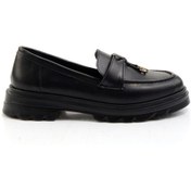 Resim Siyah Kadın Loafer Ayakkabı K01997010809 Çok Renkli 