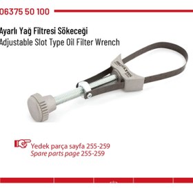 Resim İzeltaş Ayarli Yağ Filtresi Sökeceği 