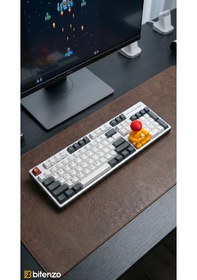 Resim Mekanik Klavye Joystick Aparatı - Yön Tuşları İçin Arcade Deneyimi Sunan Oyun Adaptörü 