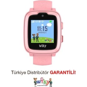 Resim Wiky Watch 4 Plus Pembe Akıllı Çocuk Saati 