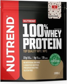 Resim Nutrend Whey Protein Cookies & Cream1000g 1 