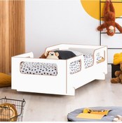 Resim Mocha Montessori Yatak Tek Kişilik Mdf Karyola 