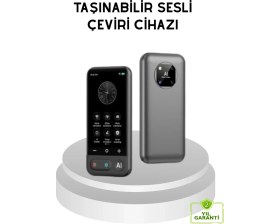 Resim Taşınabilir Akıllı Tercüme Cihazı - Gerçek Zamanlı Ses ve Metin Çevirisi Nemere 