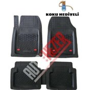 Resim İtibar Honda Crv1 1995 2001 Paspas Derin Havuzlu Krom Siyah 