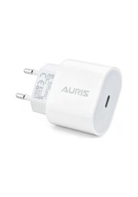 Resim Auris 20W Usb-C & Typec Girişli Cep Telefonu Şarj Başlığı 