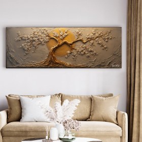 Resim Ay Ve Ağaç - 140x50 