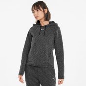 Resim Puma Evostripe Kadın Siyah Sweatshirt 