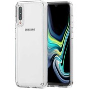 Resim Samsung Galaxy A30S Kılıf Coss Sert Kapaknano Glass Şeffaf 
