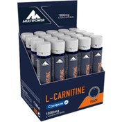 Resim MULTİPOWER L-Carnitine 1800mg 20 Ampul - Şeftali 