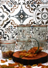 Resim Weck 580 ml Mold Saklama ve Konserve Kavanoz Seti 6 Adet 