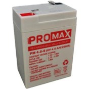 Resim electroon Energy Promax 6volt 4.5amper Akü 6v 4.5ah 