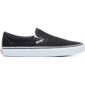 Resim VANS UA Classic Slip-On VN000EYEBLK1 Unisex Siyah Günlük Sneaker Ayakkabı 