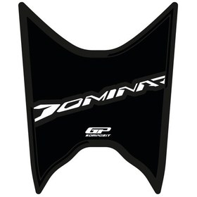 Resim GP Kompozit Bajaj Dominar 250 / 400 2020-2024 Uyumlu Tank Pad Siyah 