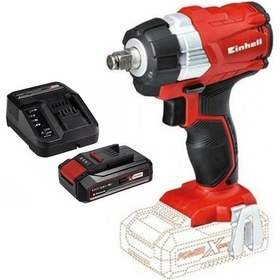 Resim Einhell TE-CW 18 Lİ BL Akülü Şarjlı Somun Sıkma Kömürsüz + 2.5 Ah Starter Kit 