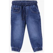 Resim Breeze Erkek Bebek Kot Pantolon Jogger Mavi (1 Yaş) Breeze