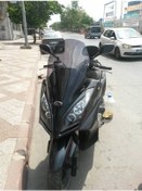 Resim Kymco Downtown 300I Koyu Füme Cam Zeus 4Mm Ölçü 