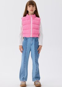 Resim Beverly Hills Polo Club BG Store Kız Çocuk Pembe Yelek 
