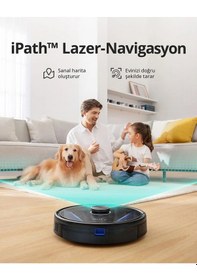 Resim Anker Eufy Clean L35 T2194 Hybrid Islak Kuru Robot Süpürge Siyah 