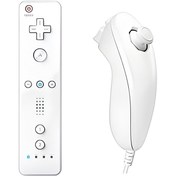 Resim YUES Wii Remote Nunchuck Controller Motion Plus 